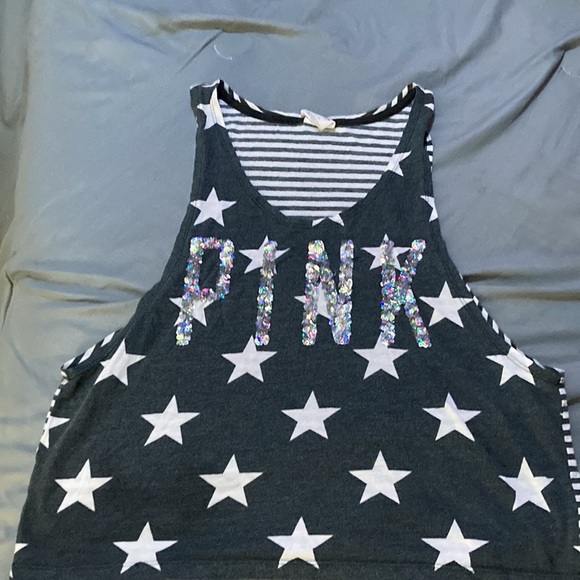 Pink bling tank - Picture 1 of 7